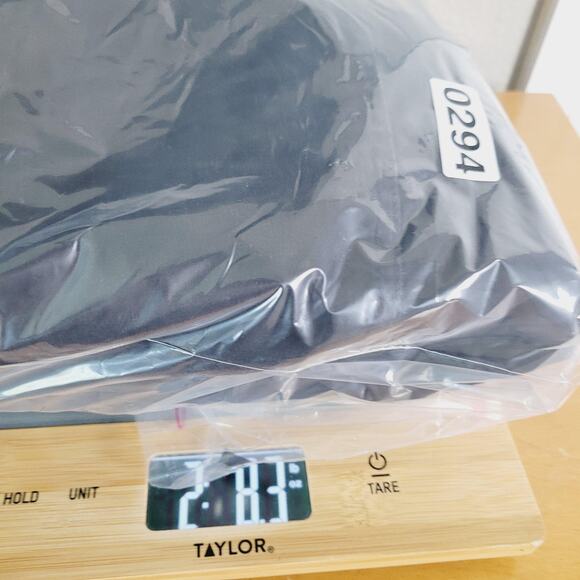 Calvin Klein Jacket Womens Medium Black Hooded Toggle Duffle Made USA Cotton - Picture 15 of 15